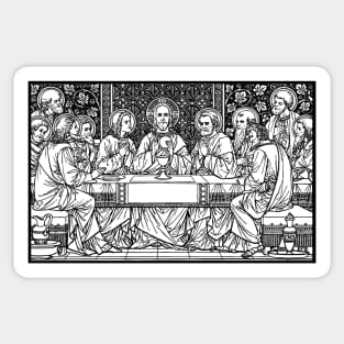 Last Supper Sticker